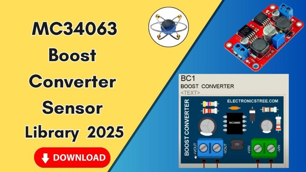 Download and Install the MC34063 Boost Converter Library for Proteus Simulation