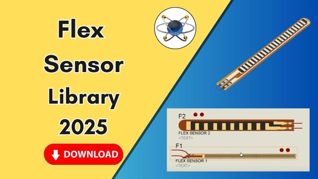 Download and Install the Flex Sensor Library for Proteus Software for Simulation